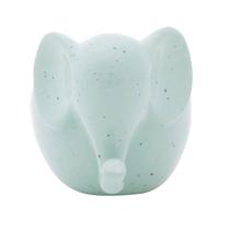Cachepot de Cerâmica Funny Elephant Verde 11,5 x 8 x 8,5cm