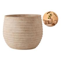 Cachepot de Cimento Bege para Plantas 1619,5cm Mart