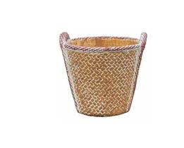 Cachepot de Cimento Tipo Cesta 11x1210cm 193122 - Rio Tijucas