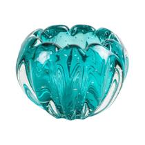 Cachepot De Cristal Esmeralda Murano 11x15cm São Marcos 4243 St2046