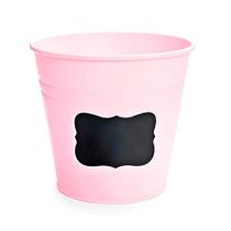 Cachepot de Metal Rosa P - 01 unidade - Cromus - Rizzo