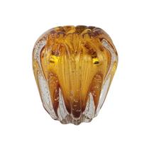 Cachepot de Murano Importado Laradore - Vasinho Âmbar