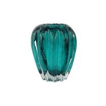 Cachepot de Murano Importado Laradore - Vaso Verde Esmeralda