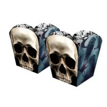 Cachepot De Papel Caveira 4 Un - Regina