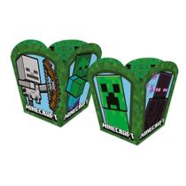 Cachepot de Papel Grande Regina Minecraft 8Un