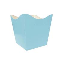 Cachepot de Papel Liso Pequeno Várias Cores 10 Unidades