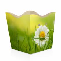 Cachepot de Papel Pote 6 PP 7x7x5,5cm Margarida com 10 un