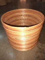 Cachepot de vime natural