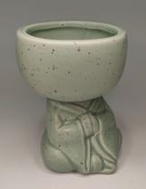 Cachepot decorativo de dolomita Monge 7x7x10cm Lyor