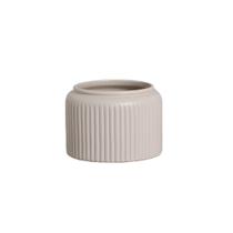 Cachepot Decorativo em Cerâmica Home Modelo Waves G Off