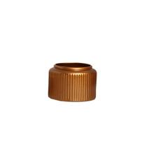 Cachepot Decorativo em Cerâmica Home Modelo Waves P Dourado