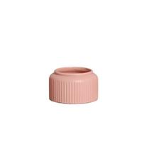 Cachepot Decorativo em Cerâmica Home Modelo Waves P Rose