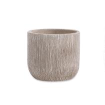 Cachepot Decorativo em Cimento Cinza 12cm 12384M Mart Cachepot Decorativo em Cimento Cinza 12cm 12384M Mart