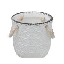 Cachepot Decorativo Rustico Casa Vaso Jardim Aparador