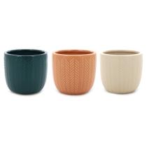 Cachepot em Cerâmica Cazza Caiapó 9cm - Cores Sortidas Cachepot em Cerâmica Cazza Caiapó 9cm - Cores Sortidas