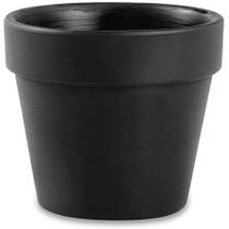 Cachepot em Cimento 7,5x8cm Preto - Mart Cachepot em Cimento 7,5x8cm Preto - Mart