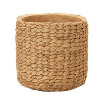 Cachepot em cimento estilo corda clara m