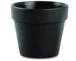 Cachepot Em Cimento Preto P - Mart