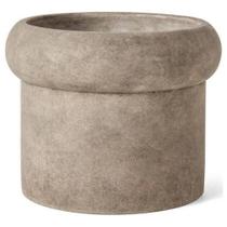 CACHEPOT EM CIMENTO QUEIMADO CINZA - MART 17,5cm - 7908103764313 CACHEPOT EM CIMENTO QUEIMADO CINZA - MART 17,5cm - 7908103764313