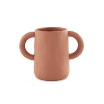 Cachepot Em Cimento Terracota 29X20 Cm - Mart Cachepot Em Cimento Terracota 29X20 Cm - Mart