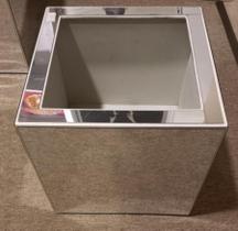 Cachepot Espelhado Quadrado Cachepot Espelhado Quadrado