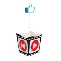 Cachepot - Festa Influencer - 4 unidades - Cromus - Rizzo