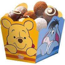 Cachepot Festa Pooh e sua Turma - 8 unidades - Festcolor - Rizzo Festas