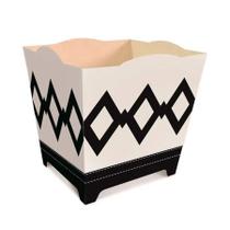 Cachepot Festa Titanium - Cromus Festa - 8 unidades - Rizzo