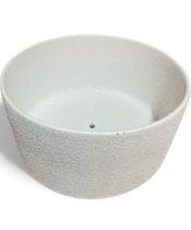 Cachepot Florence Branco Fosco Texturizado - 31,5cm