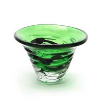 Cachepot Granada em Cristal Murano - São Marcos Cor: Verde