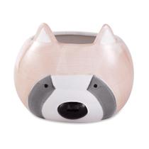 Cachepot "Guaxinim" Rose Em Ceramica 13x16 cm M02 - D'Rossi Cachepot "Guaxinim" Rose Em Ceramica 13x16 cm M02 - D'Rossi