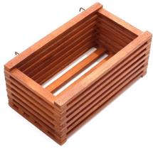 Cachepot Mad Violeta Ripado 18x32cm Vermelho Massol