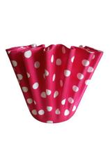 Cachepot médio de plático c/ tecido