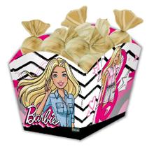 Cachepot Médio Festa Barbie - 8 Unidades - Festcolor - Rizzo