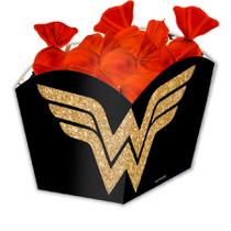 Cachepot Médio - Mulher Maravilha Luxo - 8 unidades - Festcolor - Rizzo Cachepot Médio - Mulher Maravilha Luxo - 8 unidades - Festcolor - Rizzo