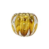 Cachepot Mini Murano Liceu Âmbar PP Cristais Labone