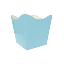 Cachepot Montado Médio Azul Claro 10 Un Cachepot Montado Médio Azul Claro 10 Un