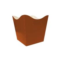 Cachepot Montado Médio Marrom 10 Un Cachepot Montado Médio Marrom 10 Un