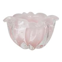 Cachepot Murano Gouda Jade Rosa 11cm - Cristais Labone