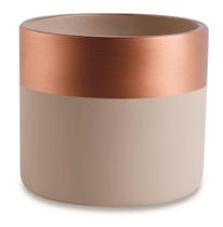 Cachepot Nude e Cobre - Mart