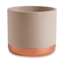 Cachepot Nude e Cobre - Mart
