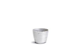 Cachepot Nutriplan Elegance Redondo 02 Cor Branco Carrrara