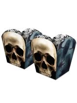 Cachepot Papel Halloween Pequeno C/4un Decoração Festa Cachepot Papel Halloween Pequeno C/4un Decoração Festa