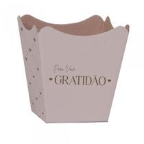 Cachepot Paper Decorado Pote 15 Essencia Nude 16X17X11 PCT.C/10 Cachepot Paper Decorado Pote 15 Essencia Nude 16X17X11 PCT.C/10