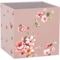 Cachepot Paper Decorado Pote 15 Helena Quadrado 15X15C PCT.C/10