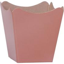 Cachepot Paper Liso Pote 15 Rose GOLD 16X17X11CM PCT.C/10