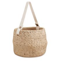 Cachepot Pendente Em Cimento Palha 15x20 cm M02 - D'Rossi