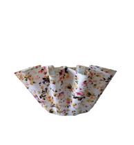 Cachepot pequeno de plastico c/ tecido