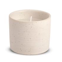 CACHEPOT PORTA-VELAS EM CERAMICA BEGE MART 9cm