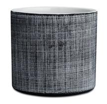 Cachepot Preto em Cerâmica -Mart Cachepot Preto em Cerâmica -Mart